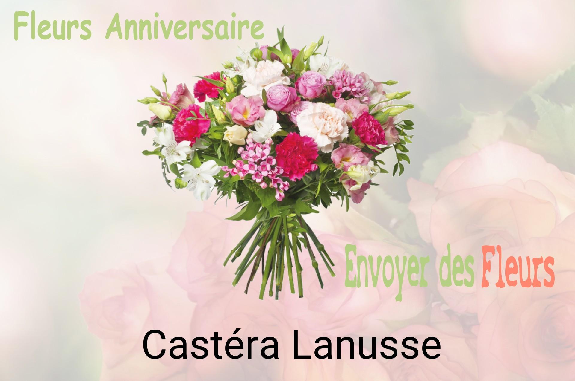 Bouquet de fleurs d’anniversaire livré à Castéra-Lanusse